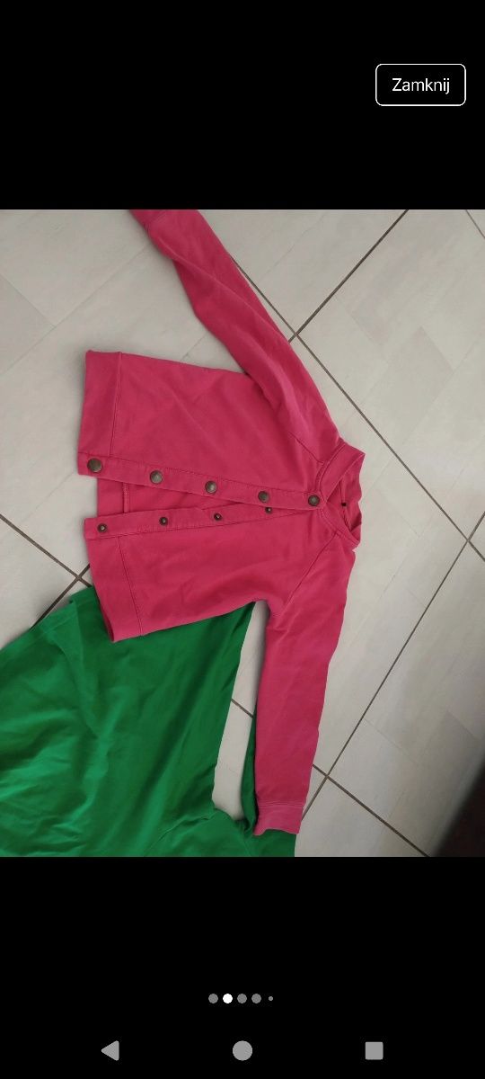 My Basic zestaw sukienka i bluzy