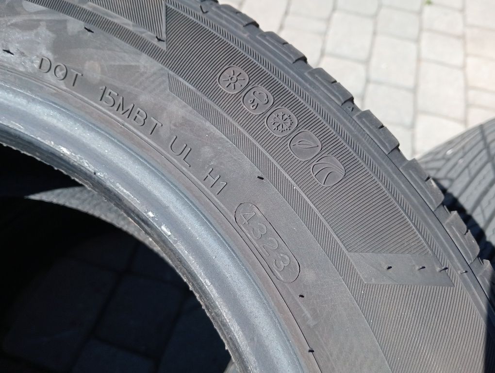 4 opony wielosezonowe 185/60r15 2023r super stan hankook