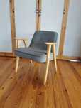 fotel PRL Chierowski 366 retro modernizm
