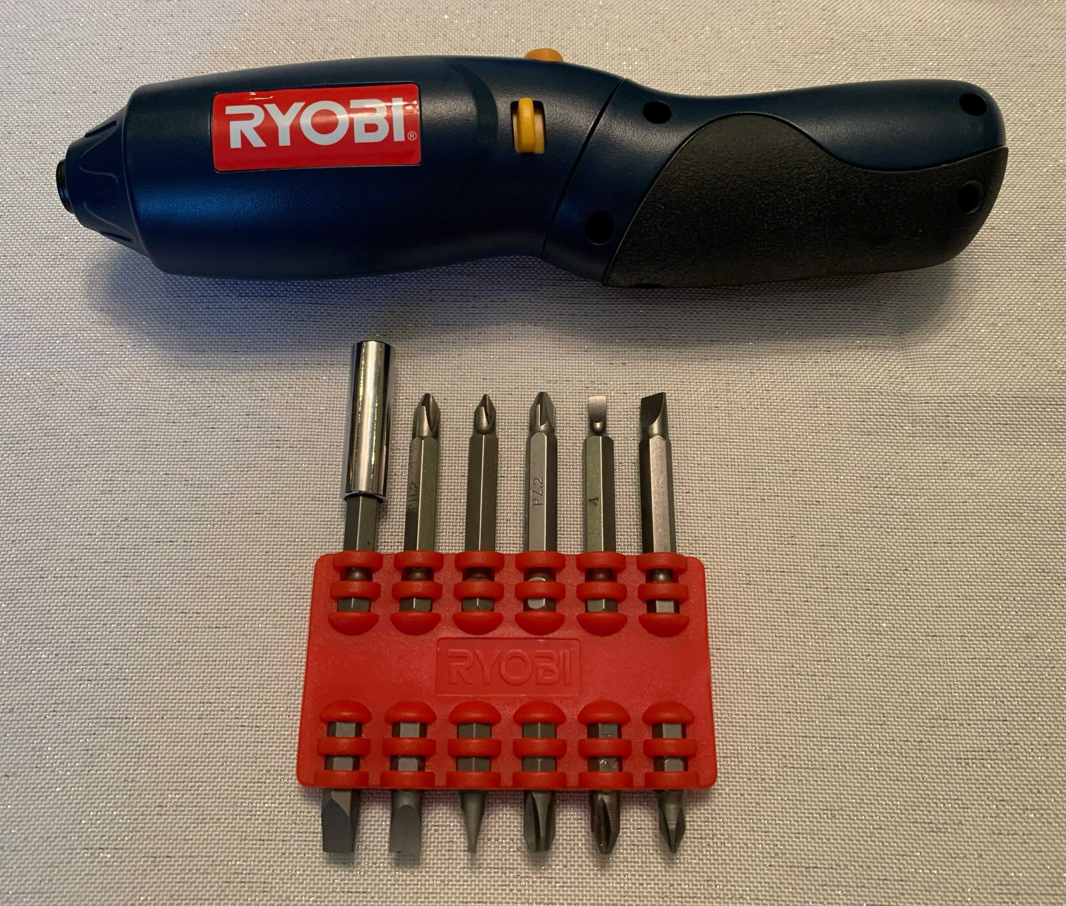 Wkretak 3,6 V firmy RYOBI, jak nowy