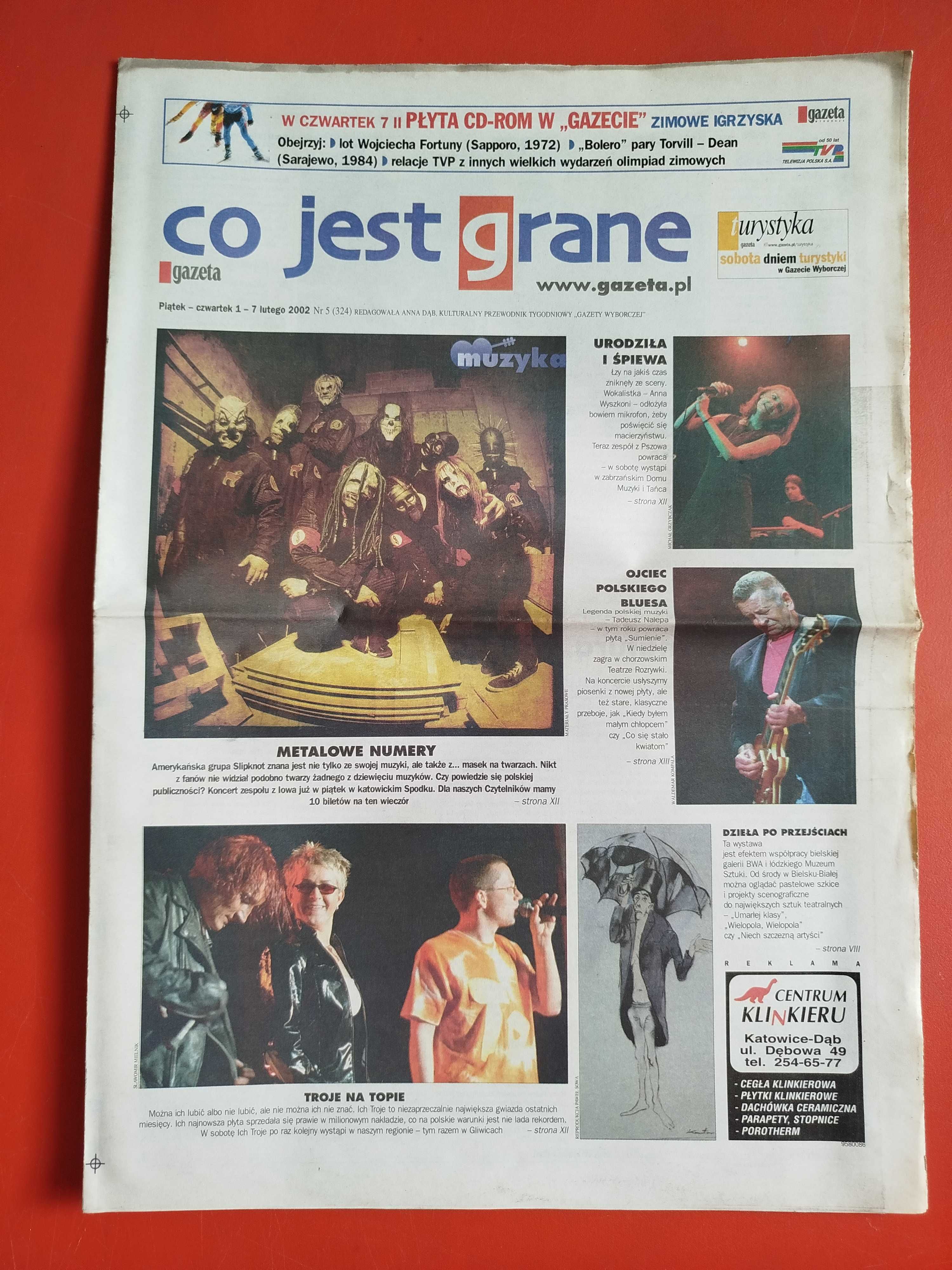 Gazeta Wyborcza, 1 lutego 2002, nr 27, Jan Jakub Kolski