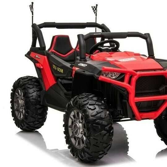Auto na Akumulator jeep JC999 Czerwony 4x4
