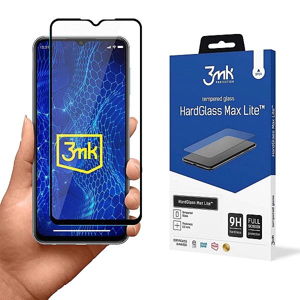 Szkło 9H 3mk HardGlass Max Lite™ na Samsung Galaxy M23/5G