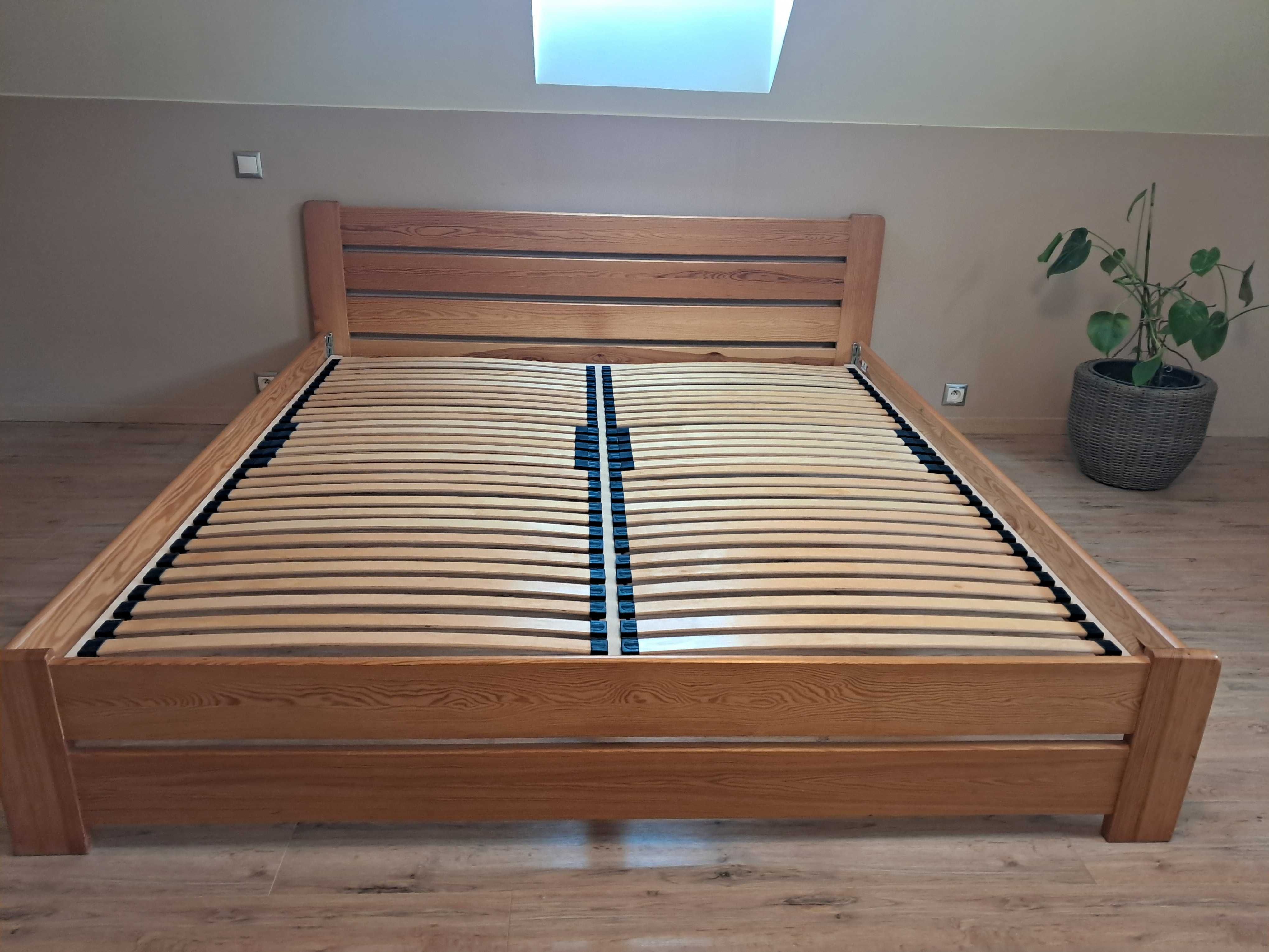 łóżko sosnowe 180cm x 200cm