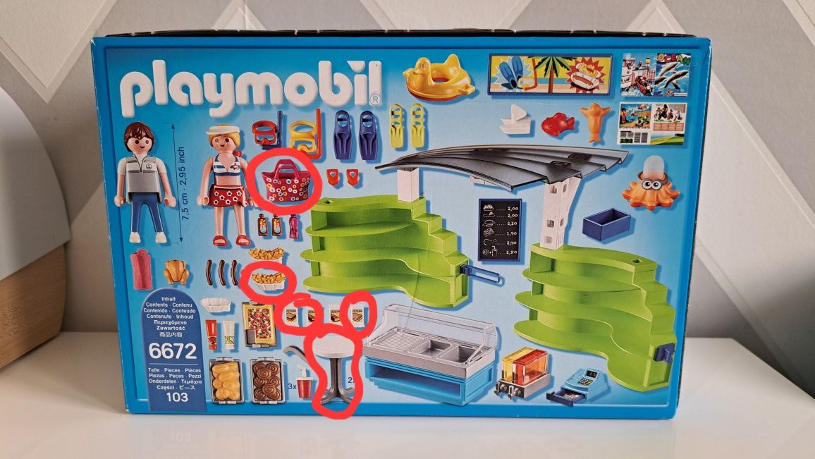 Playmobil 6672 * Sklep z przekąskami