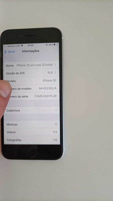 iphone SE como novo