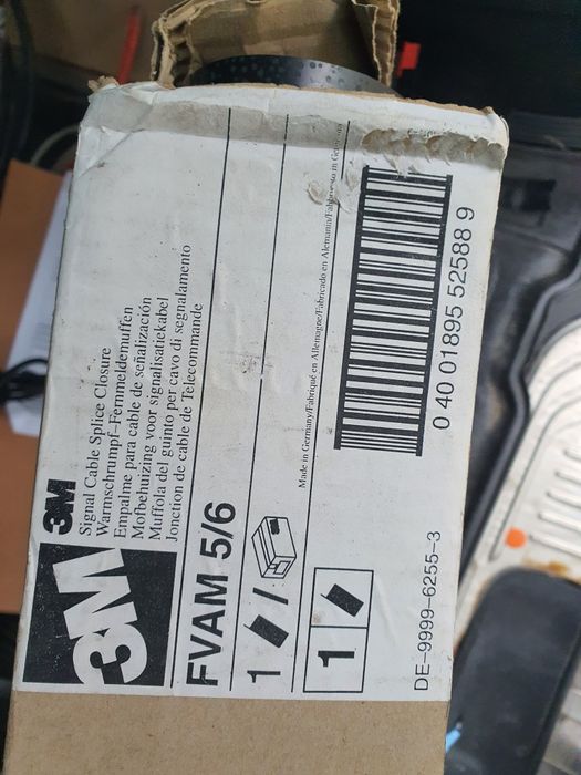 Nowa mufa 3M FVAM 5/6 telekomunikacyjna od 200 do 600 par