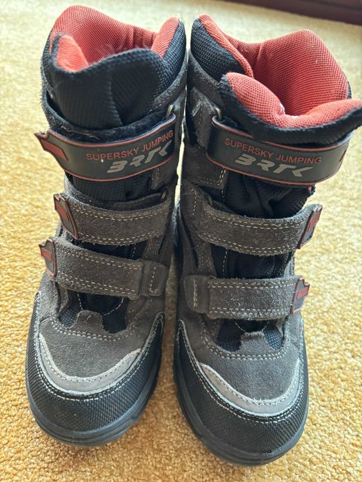 Kozaki zimowe skórzane Bartek rozmiar 30