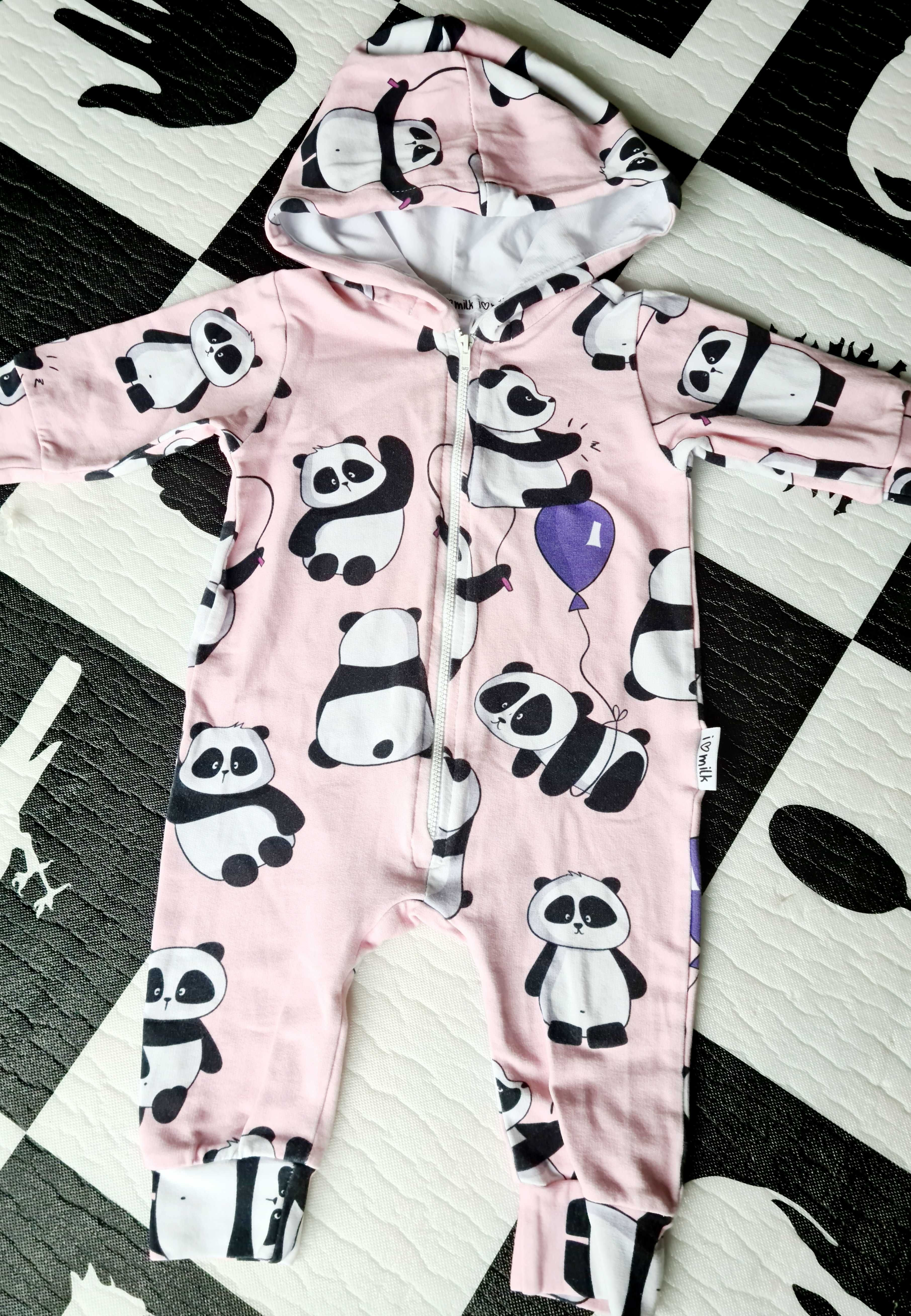 Przepiękny kombinezon onesie I love Milk 62/68