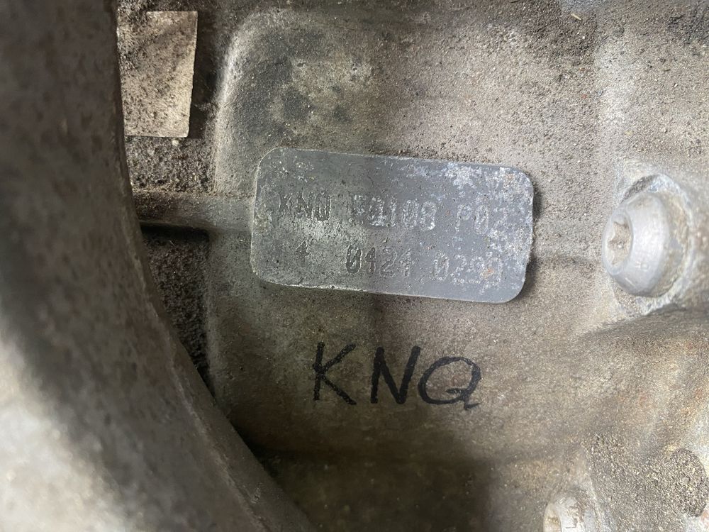 Коробка передач KNQ  4x4 кпп 2.0 tdi 1.9 tdi 6 ст редуктор роздатка