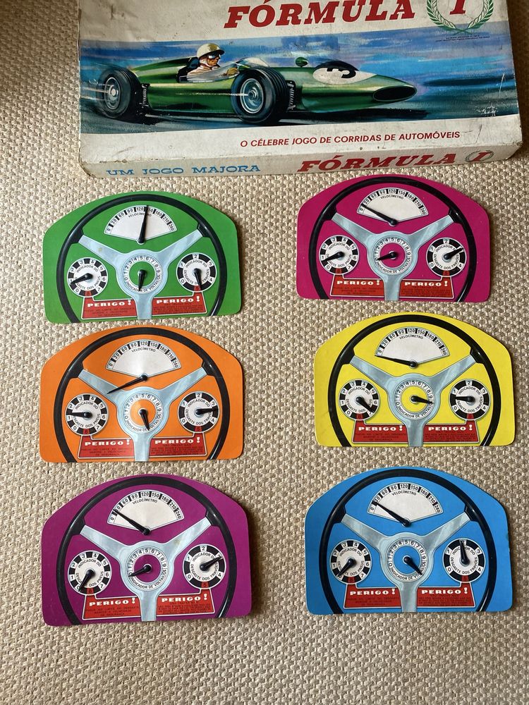 Jogo da Majora Fórmula I - anos 60