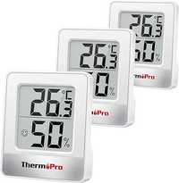 ThermoPro TP49W-3 Cyfrowy mini termohigrometr Termometr