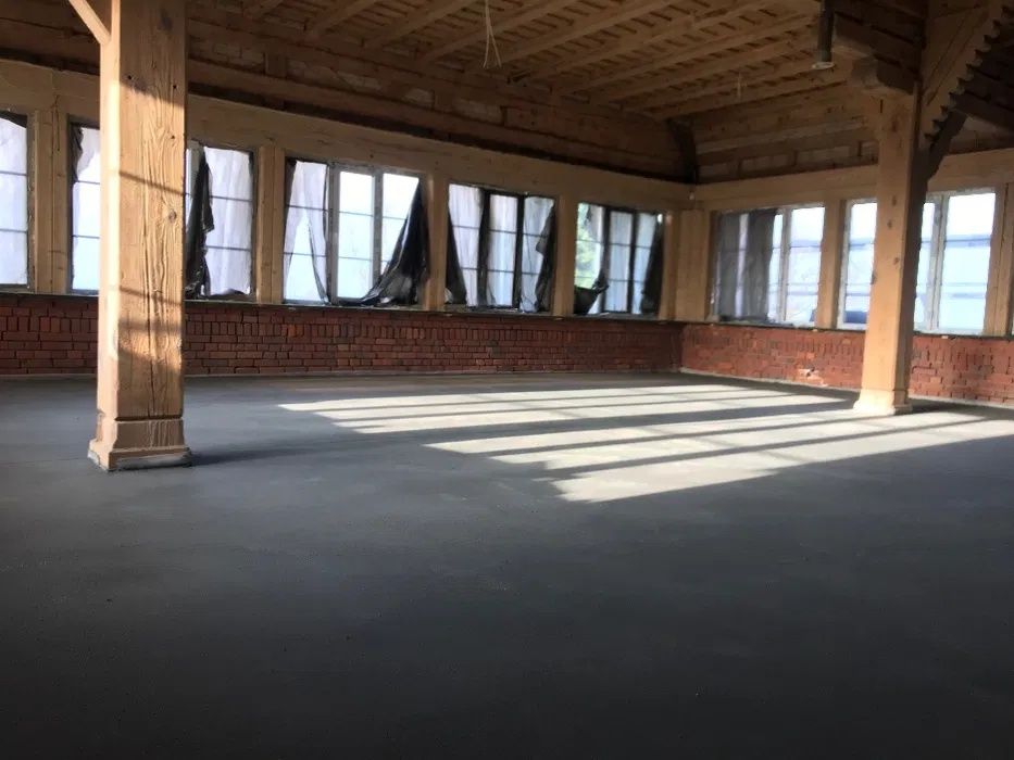 Стяжка підлоги машина, напівсуха стяжка по теплій підлозі