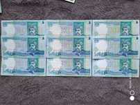 5 гривен 1994-1997-2001 года UNC (банкноты, банкноты, боны)