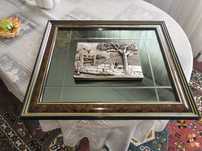 Quadro em vidro espelhado