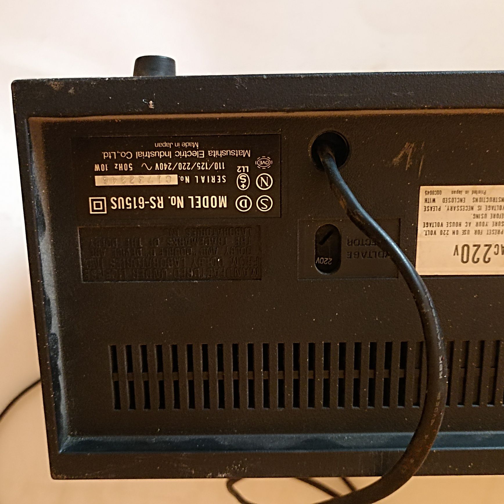 Deck Technics RS-615