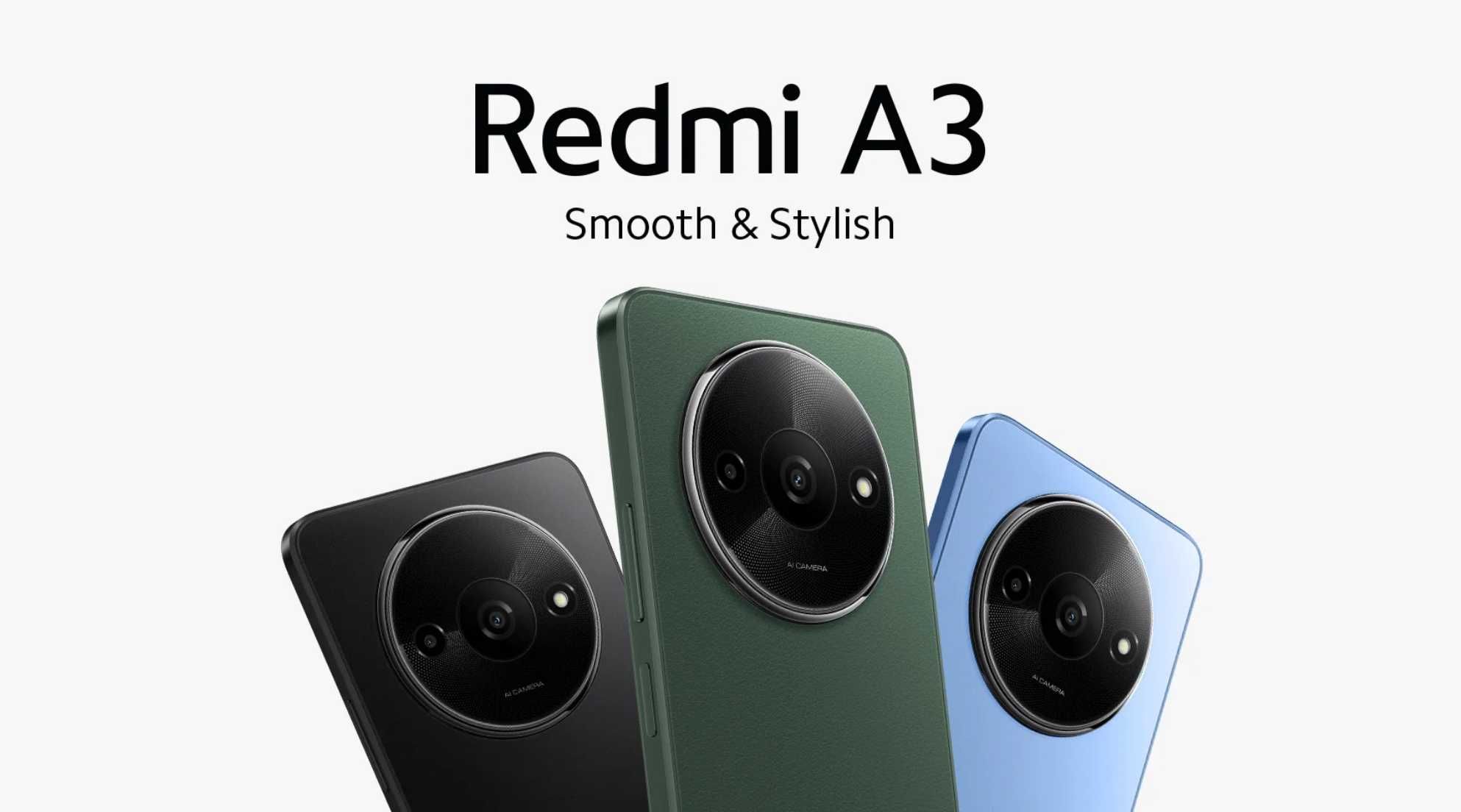 ••• Xiaomi Redmi A3 4/128 +Блок 10Вт Магазин • Гарантія • Чохли • Скло