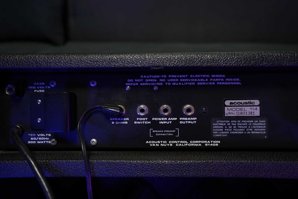 1970's USA Combo Gitarowe, Piec 2 x 10 Acoustic Model 114 vintage