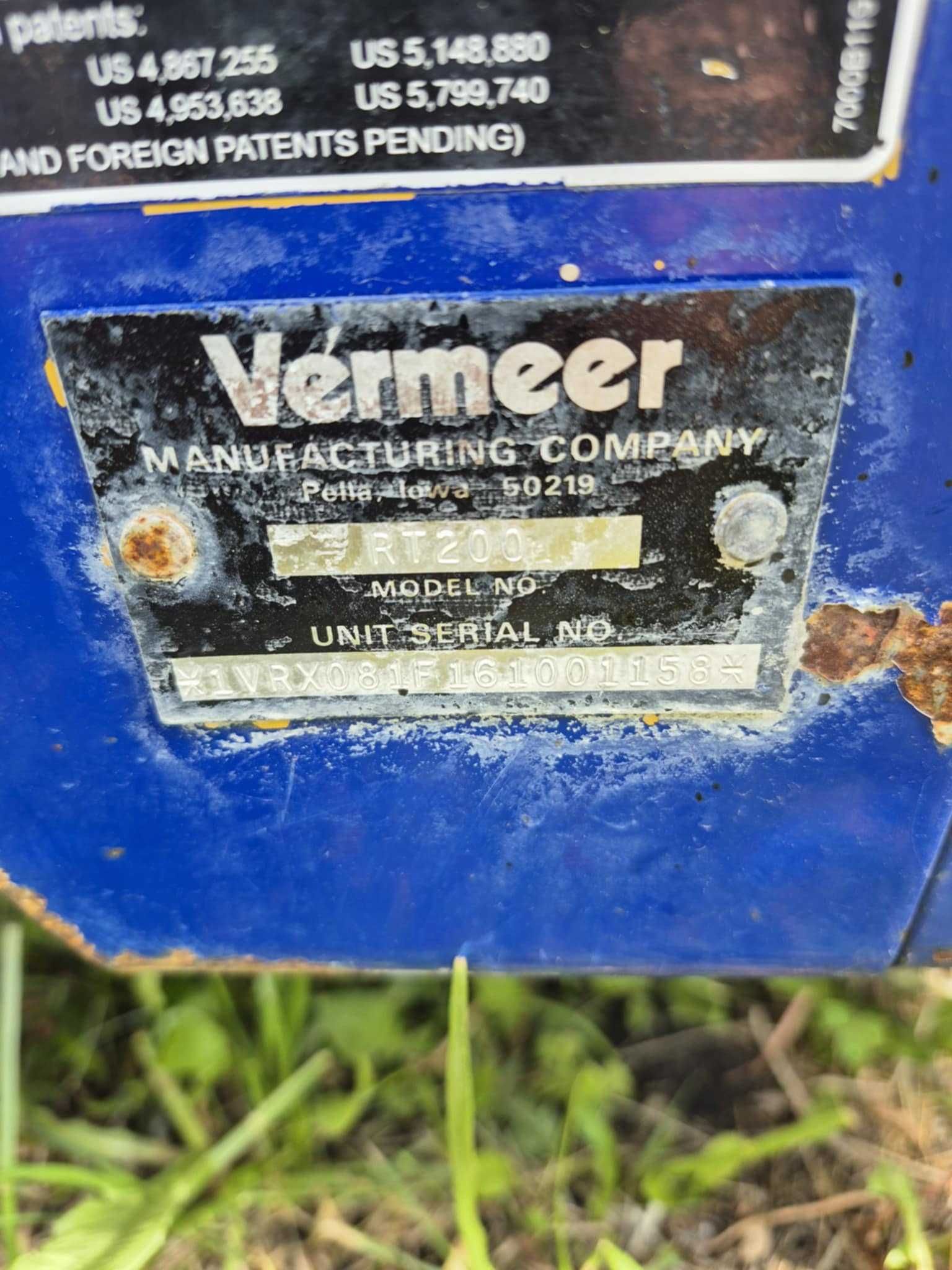 Koparka łańcuchowa Vermeer rt200, 2006r