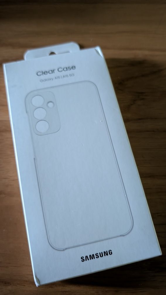 Etui Samsung a15 5G clear case