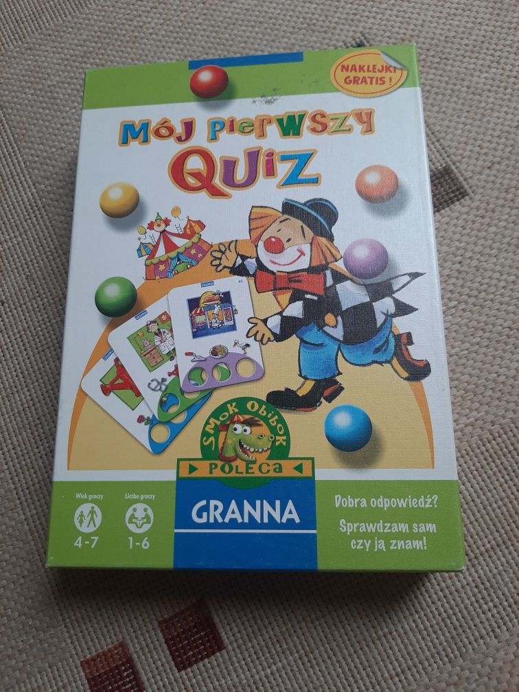 Gra "Mój pierwszy quiz"