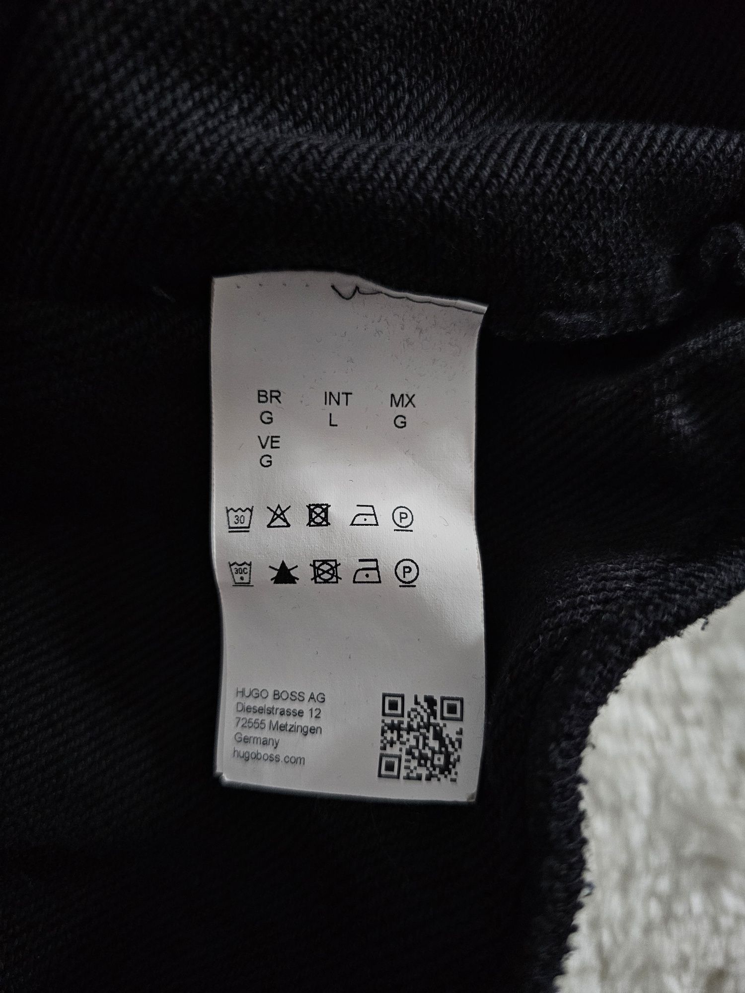 Bluza Hugo Boss Czarna Rozmiar L Crewneck Hugo
