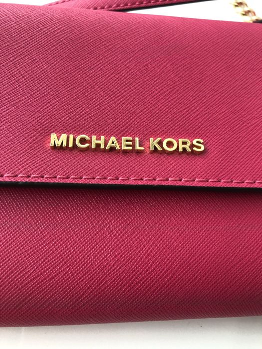 Torebka Michael Kors fuchsia jet set