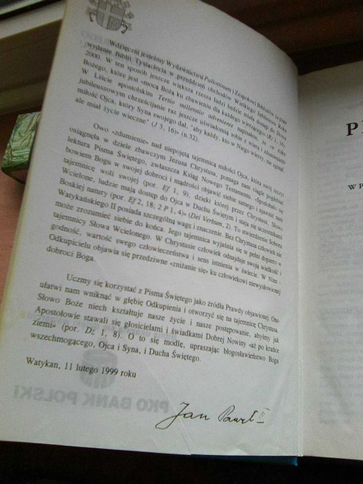 Pismo Święte  Biblia Tysiąclecia Pallottinum / 2002 /