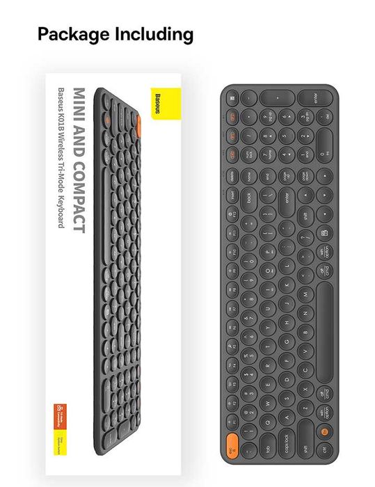 Клавіатура бездротова Baseus K01B Wireless