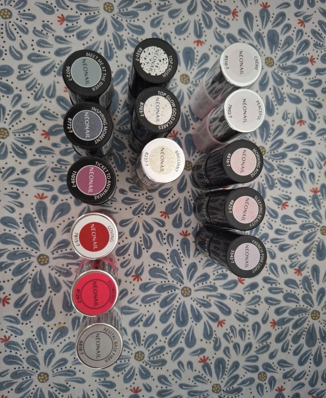 Lakiery Neonail 13 sztuk