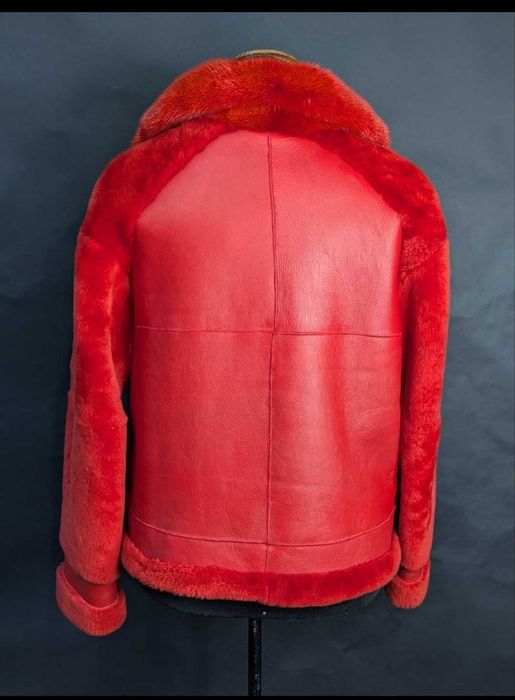 Дублянка,. Мутон + норка Довжина  спинці 59. по плечу до низу рук. 75