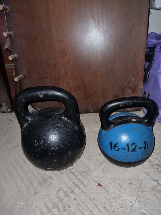 Гиря 32кг та розбірна 16-12-8кг