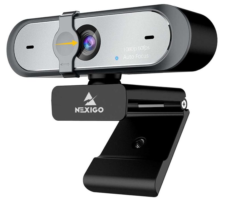 NexiGo N660P Kamera internetowa 60FPS AutoFocus 1080P  mikrofon OKAZJA