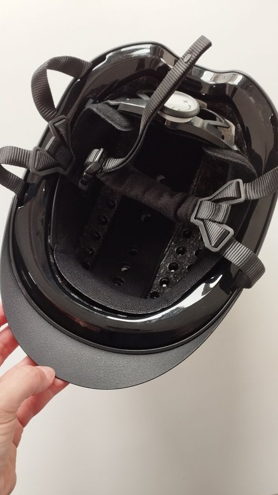 Kask jeździecki Fouganza S 52-55 Decathlon