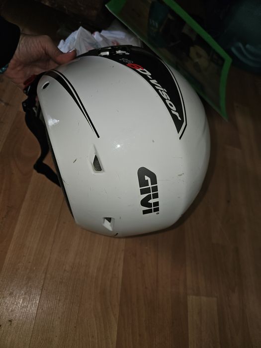 Capacete mota com viseira