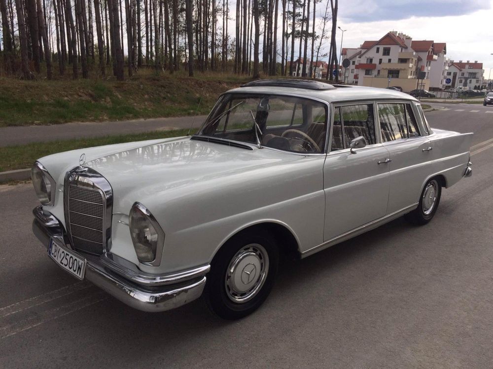 Auto do ślubu wesele uroczystość ślub Mercedes S ponad 60 lat piękny!