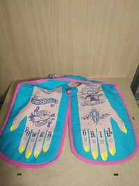 Grill Power Double Oven Glove - Kolorowe podwójne rękawice kuchenne