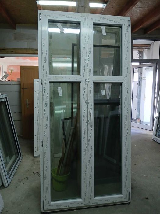 Nowe okno tarasowe TROCAL 110x230 pcv DOWÓZ CAŁY KRAJ