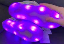 Unicorn, jednorożec, buty świecące podeszwa led, diody NOWE 28