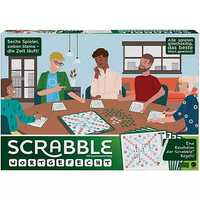 Mattel Scrabble Bitwa na słowa, Gra towarzyska planszowa rodzinna DE