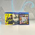3 GRY PS4 - Cyberpunk 2077 | Hogwarts Legacy | GTA V - zestaw