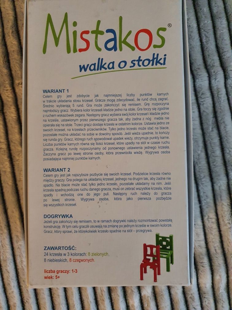 Gra Mistakos walka o stołki