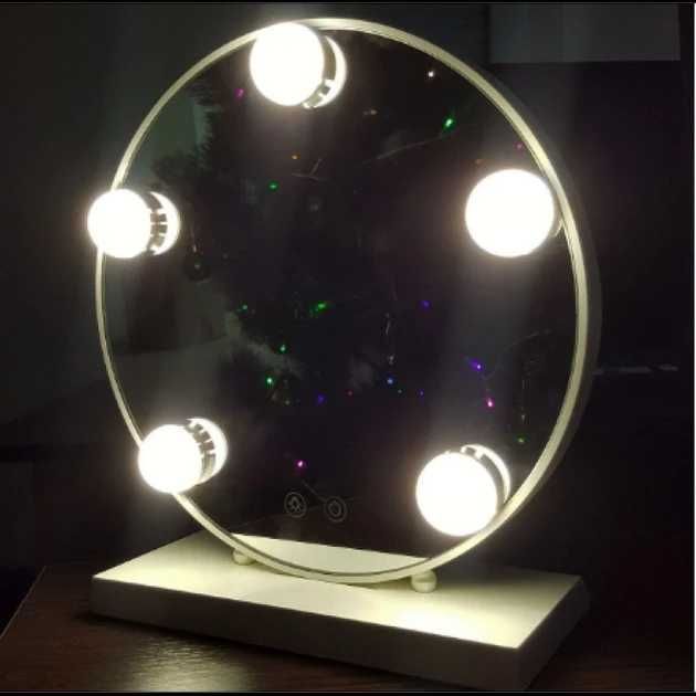 Дзеркало для макіяжу з LED підсвічуванням, зеркало с подсветкой