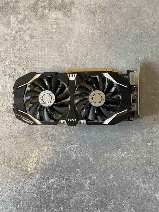 MSI GeForce GTX 1060 6GB OC V1 – w pełni sprawna
