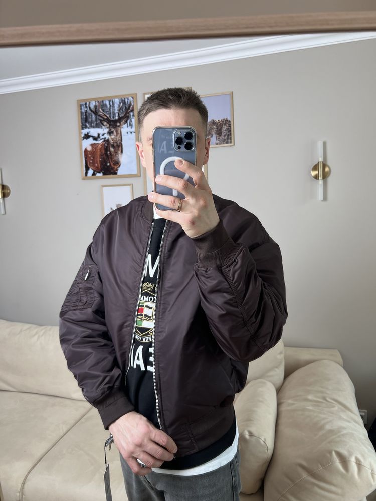 Чоловічий  Бомбер ZARA!