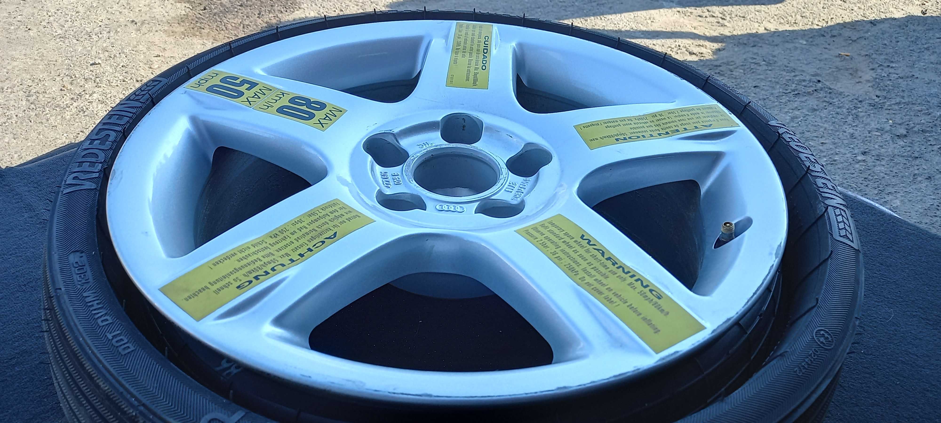 Koło dojazdowe dojazdówka Audi A6 C5 Allrozd 5x112 alu 16"