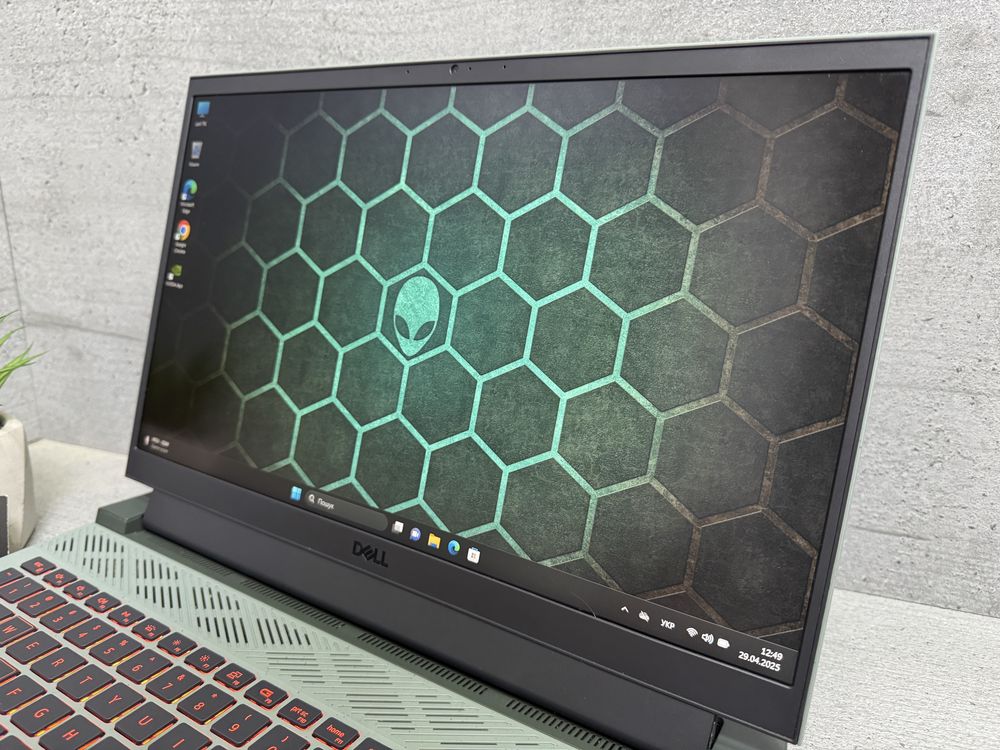 Ігровий ноутбук Dell G15 5515/120Hz/RTX3050/512gb ssd/15.6"/Ryzen
