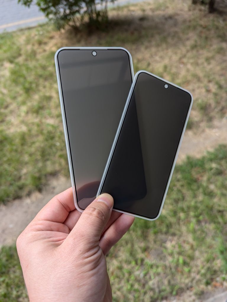 Защитное 5D стекло Антишпион Pixel все модели 8 Pro  0,33 мм Privasy