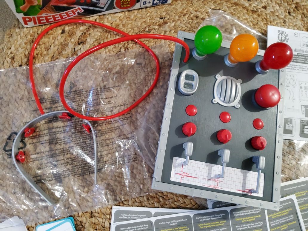 Jogo da Máquina da Verdade em Alemão