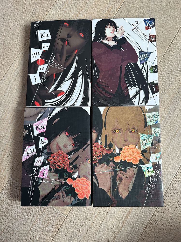 Kakegurui szał hazardu tom 1 2 3 4 mangi manga Homura kawamoto